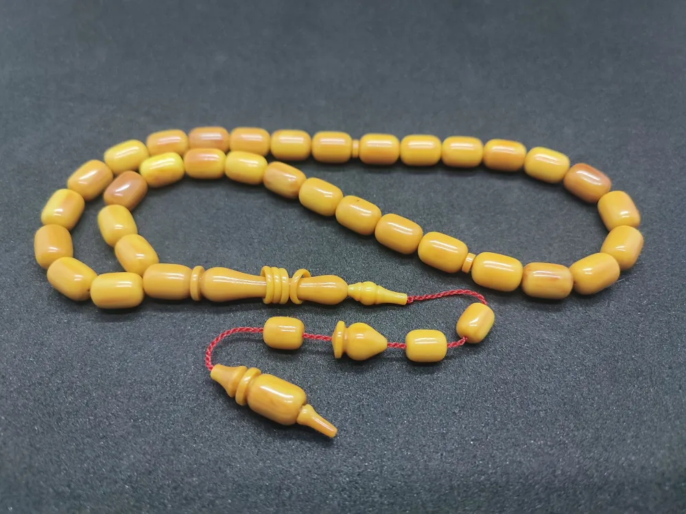 Ahmet Eryılmaz Usta Eseri̇ 0.6 Deli̇m   İmame Halkalı Çi̇ft Ci̇lalı Sıkma Kehri̇bar küçük resim 2