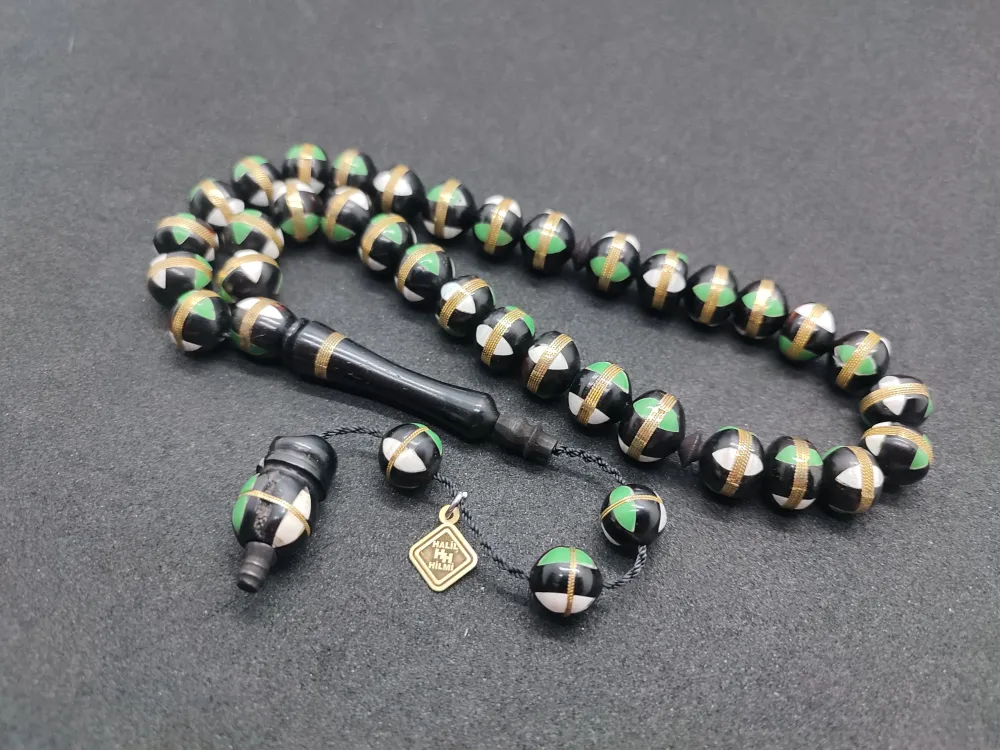 Hali̇l Hi̇lmi̇ Usta Eseri̇ İri̇ Boy Mi̇neli̇ Gümüş Sarmal  Kuka küçük resim 3