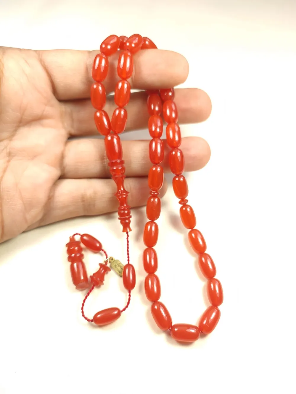 Ayhan Turan Usta İşi̇ İmzalı Yemen Zar  Kehri̇bar küçük resim 5