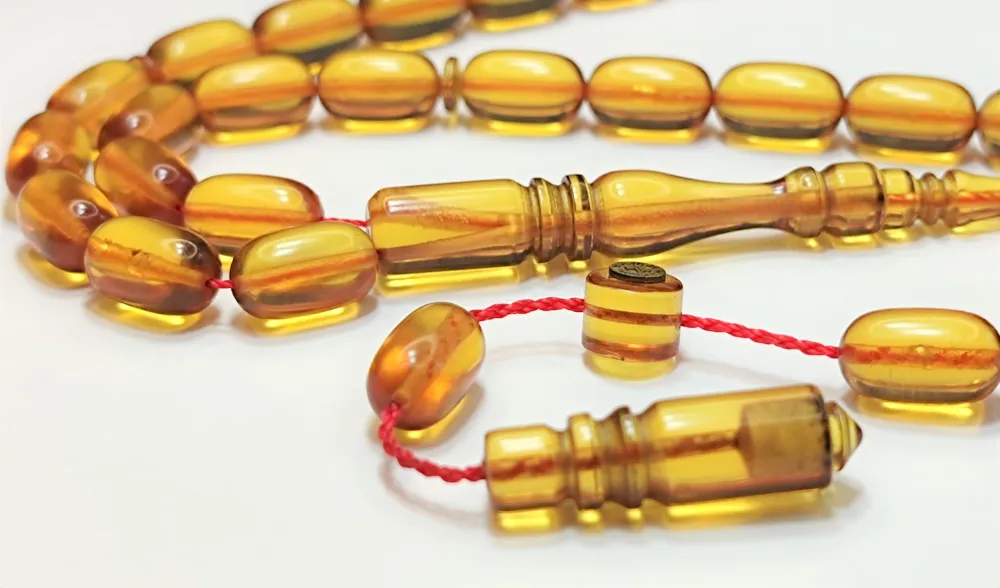 Mahmut Akdamar Usta İşi̇ İmzalı Mühürlü Ateş-İ  Kehri̇bar küçük resim 4