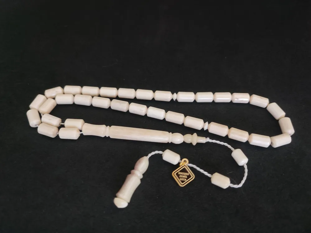 İskeçeli̇ Cemi̇l Usta Eseri̇ Mevlevi̇ Model Naturel Bali̇na Kemi̇ği̇