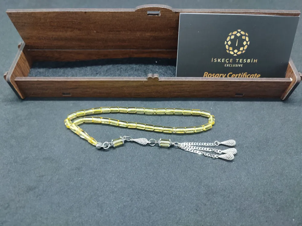 Ahşap Kutulu  4 Gr. Gümüş Püsküllü 5 Gr. Ukrayna Kaya Damla 4 Parmak küçük resim 2