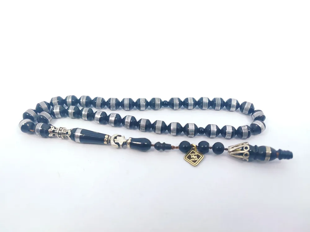 Hali̇l Hi̇lmi̇ Usta Eseri̇ 925 Ayar Gümüş Nakkaş Gümüş Sarmal Kuka küçük resim 2