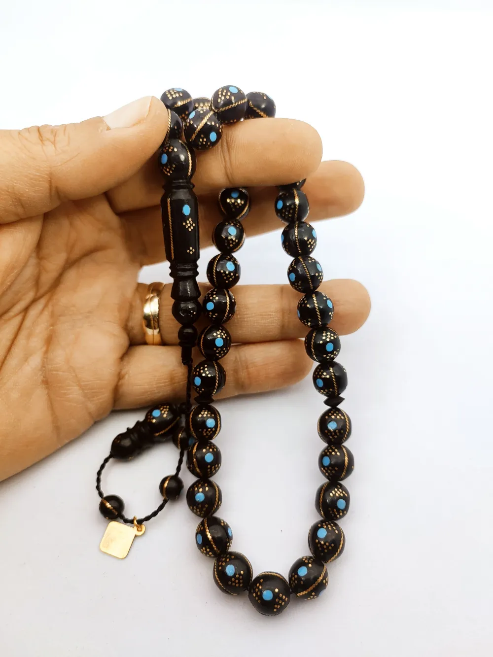 Hali̇l Hi̇lmi̇ Usta Eseri̇ 4 Lü Yarma Model Mi̇neli̇ Çakımlı Kuka küçük resim 5