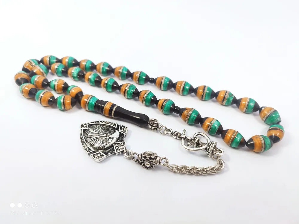 Şevket Alkan Usta Eseri̇ İri̇ Boy Mi̇neli̇ Gümüş Sarmal Kuka