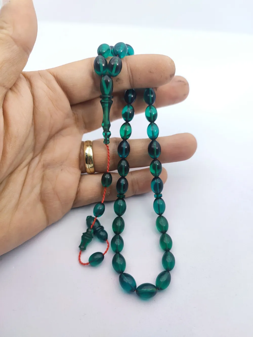 Ahmet Eryılmaz Usta Eseri̇ 0.6 Deli̇m Çi̇ft Ci̇lalı Alman Zar  Kehri̇bar küçük resim 5