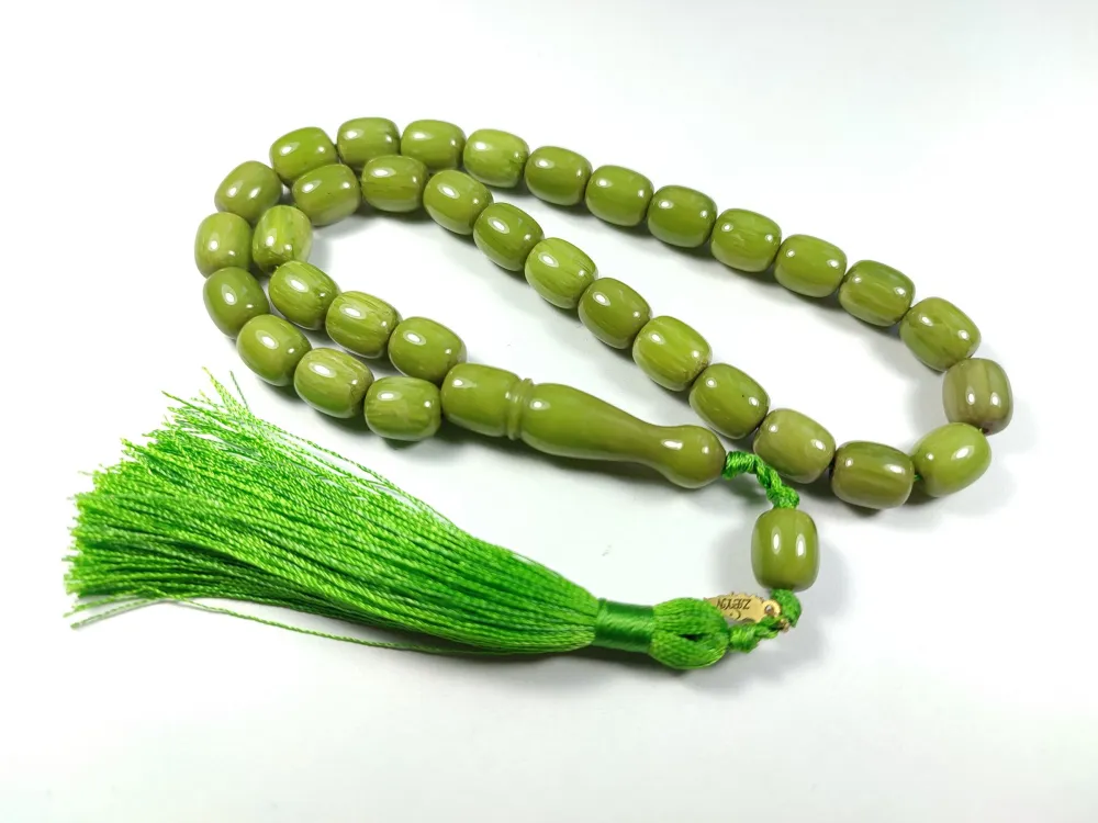 Ebu Zeyn Usta İşi̇ İmzalı Mühürlü Sıkma Kehri̇bar