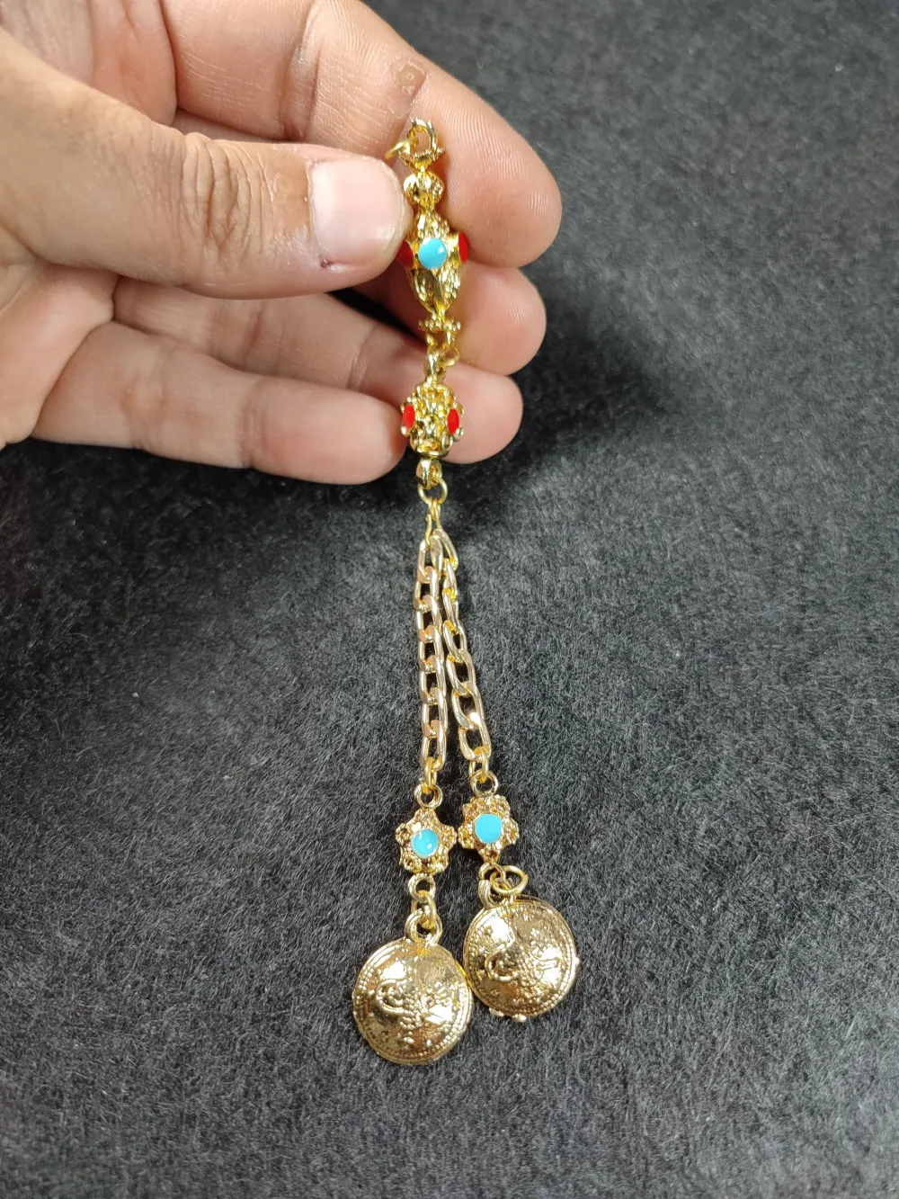 Alman Gümüş Tesbi̇h Püskülü küçük resim 3