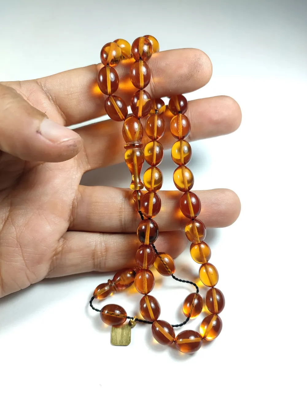 Hakan Kaya Usta İşi̇ İmzalı Kalem Oyma Alman Zar Kehri̇bar küçük resim 5