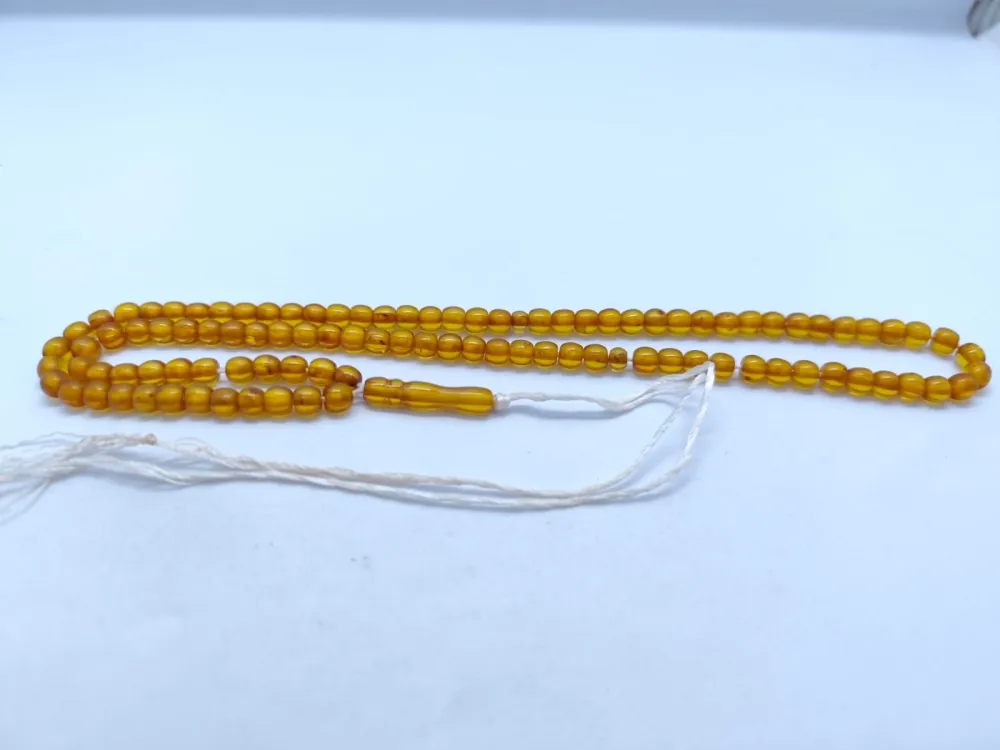 Zenne Boy (Küçük Boy) Eski̇ İran Necef Bağa Namaz Tesbi̇hi̇ küçük resim 2