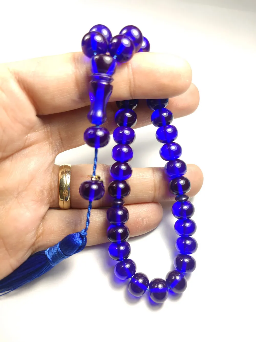 Ebu Zeyn Usta İşi̇ İmzalı Mühürlü Ateş Kehri̇bar küçük resim 5