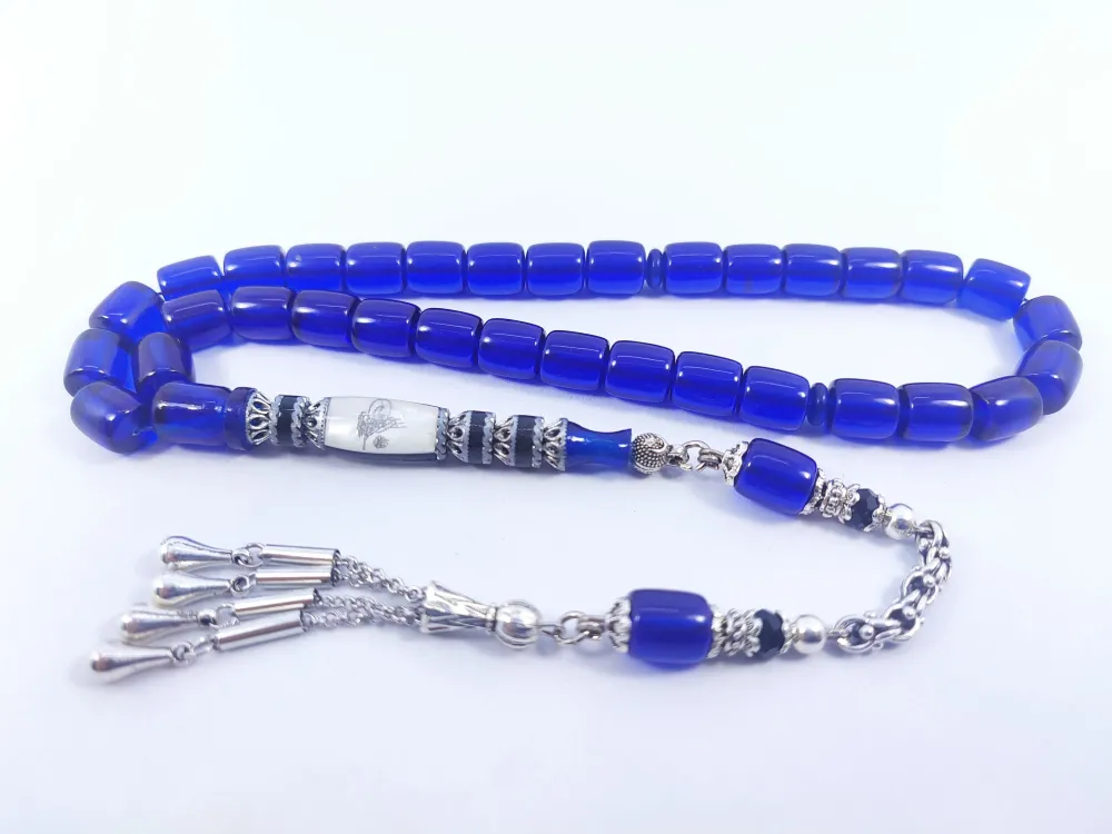 Şevket Alkan Usta Eseri̇ Gümüş Nakkaşlı  Alman Zar Kehri̇bar küçük resim 2