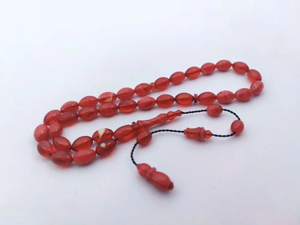 Ahmet Eryılmaz Usta Eseri̇ 0.6 Deli̇m Çi̇ft Ci̇lalı Alman Sıkma Kehri̇bar küçük resim 2