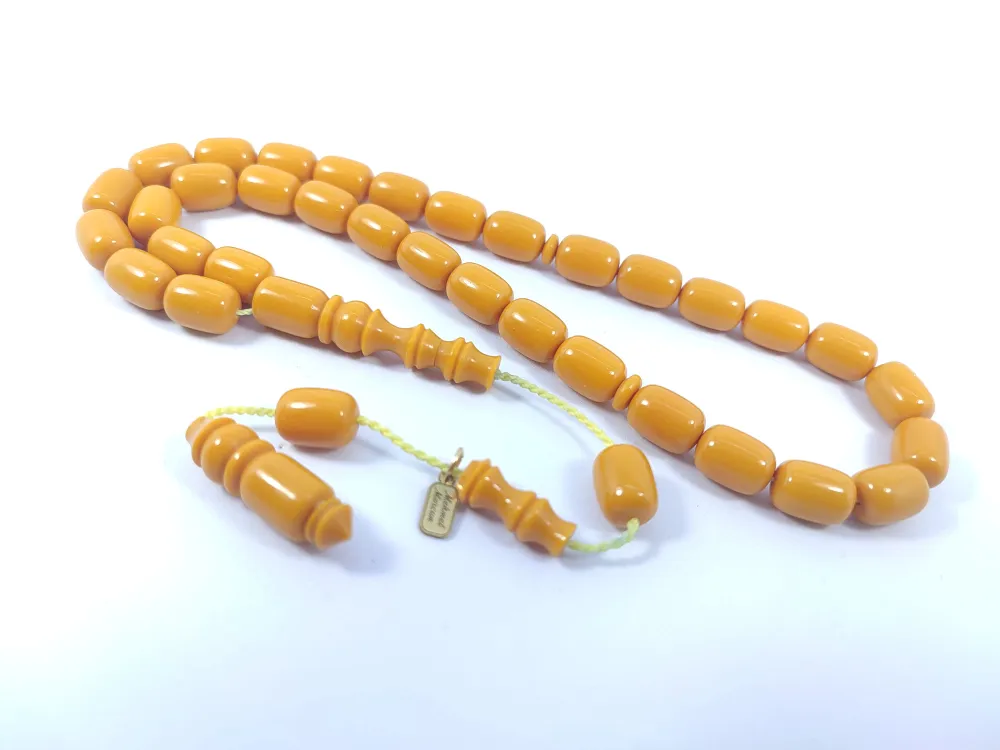 Mehmet Mercan Usta Eseri̇ Çi̇ft Zımpara Çi̇ft Ci̇lalı Sıkma Kehri̇bar küçük resim 2