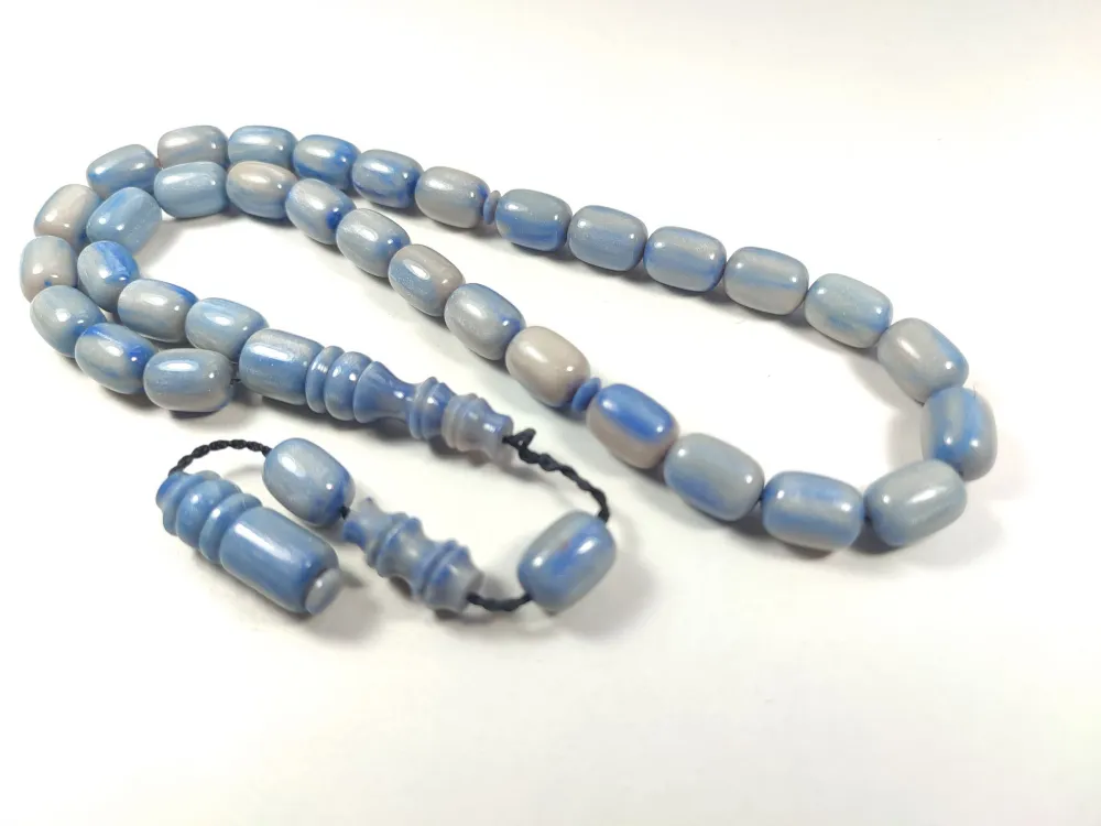 Emi̇na Ri̇şvani̇ Usta İşi̇ İmzalı Multi̇ Color  Sıkma Kehri̇bar küçük resim 2