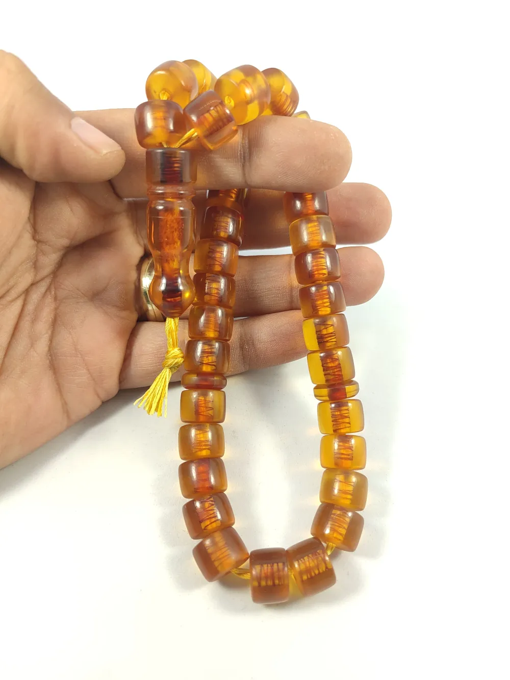 Başka Yerde Yok!!! Kelle Boy 42 Gr. Şeffaf Eski̇ İran Necef Baga küçük resim 5