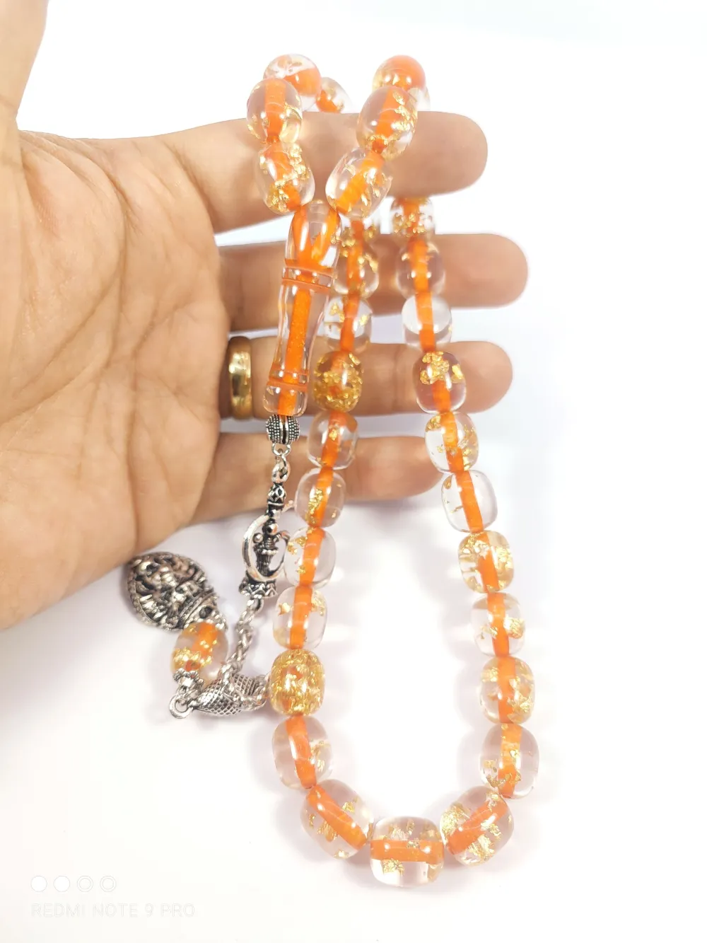 Şevket Alkan Usta Eseri̇ Yeni̇lebi̇li̇r Altın Parçacıklı Ateş-İ Kehri̇bar küçük resim 4