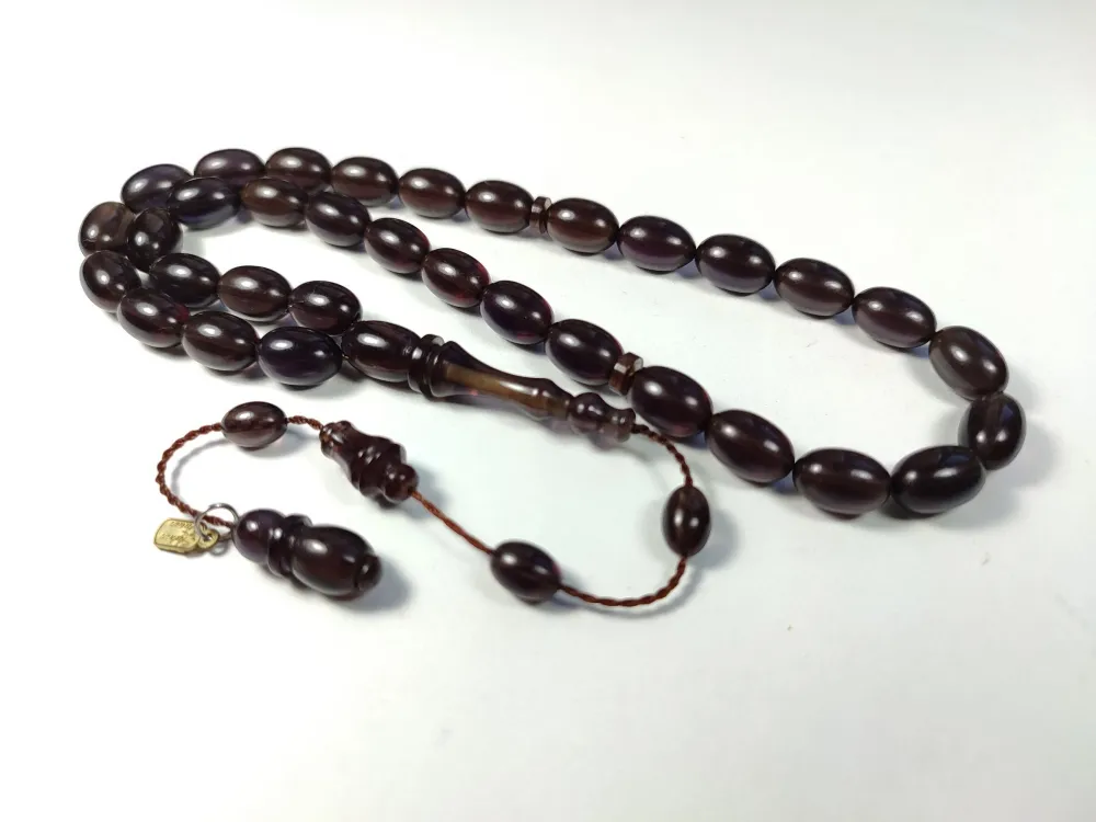 Ayhan Turan Usta İşi̇ İmzalı  Sıkma Kehri̇bar