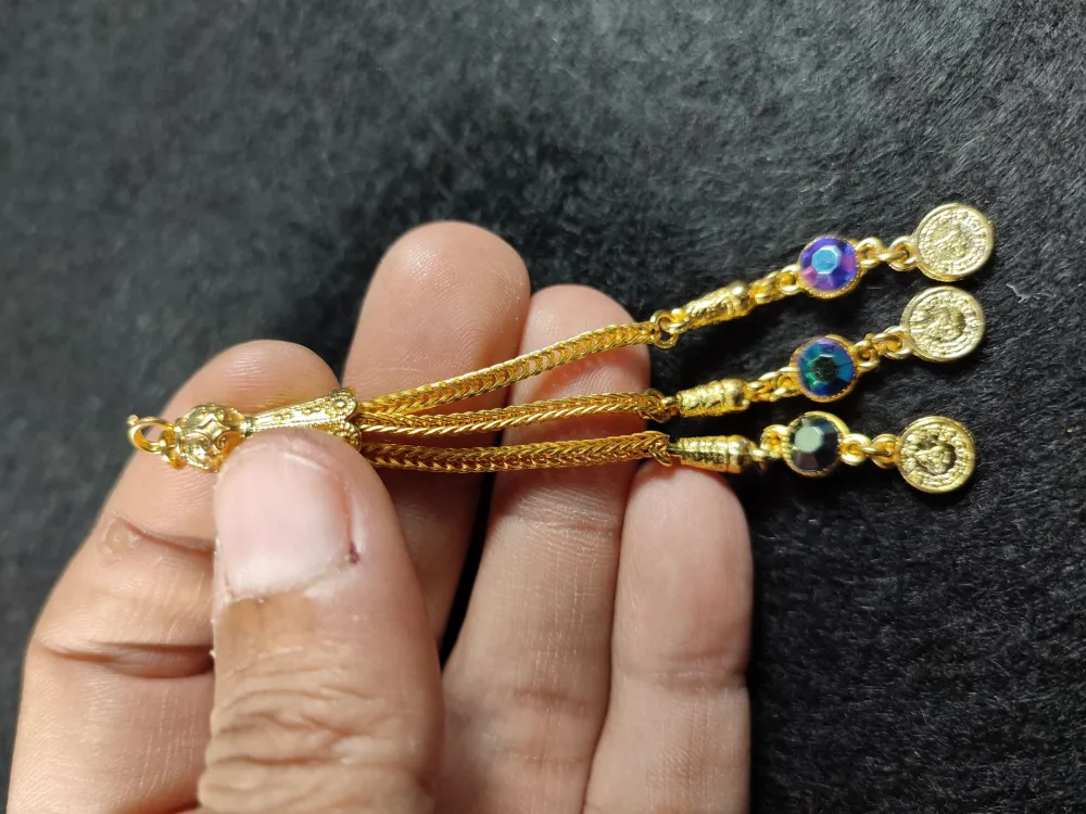 Alman Gümüş Tesbi̇h Püskülü