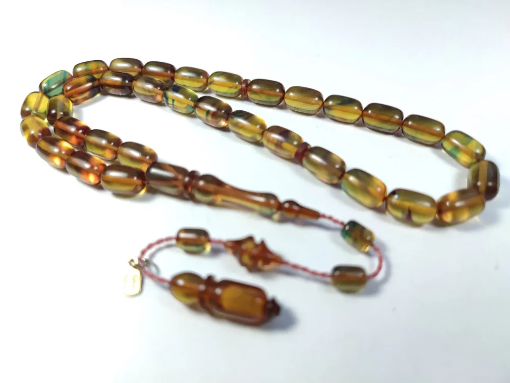 Ayhan Turan Usta İşi̇ İmzalı  Sıkma Kehri̇bar küçük resim 2