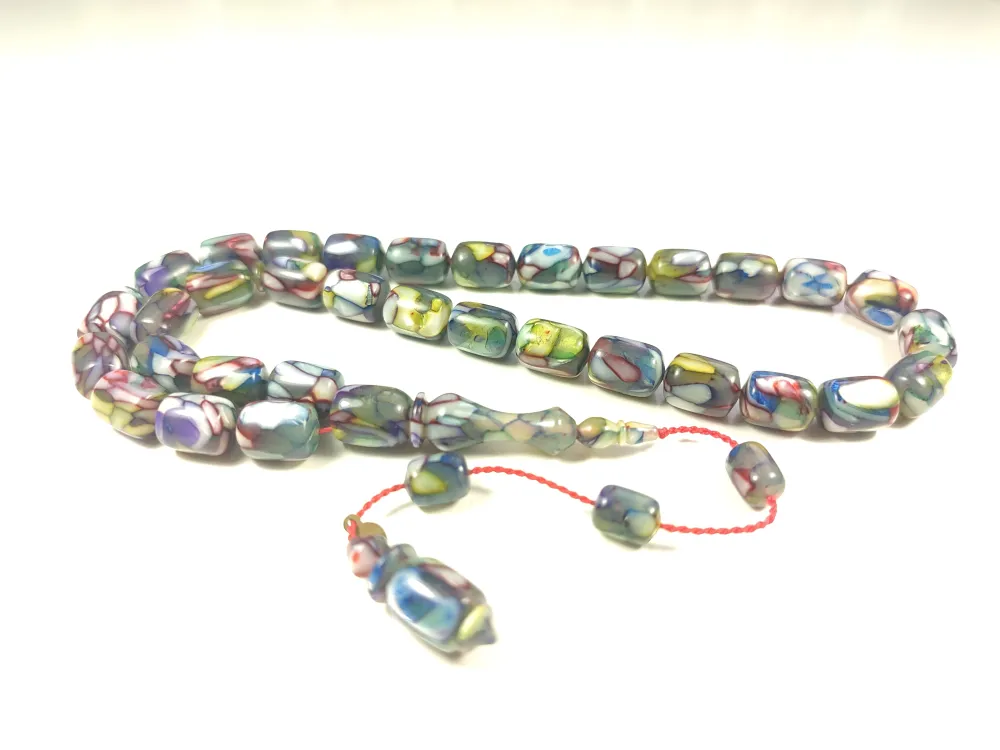 Dalgıç Usta İşi̇ İmzalı Mühürlü  Fransız  Galali̇t küçük resim 3