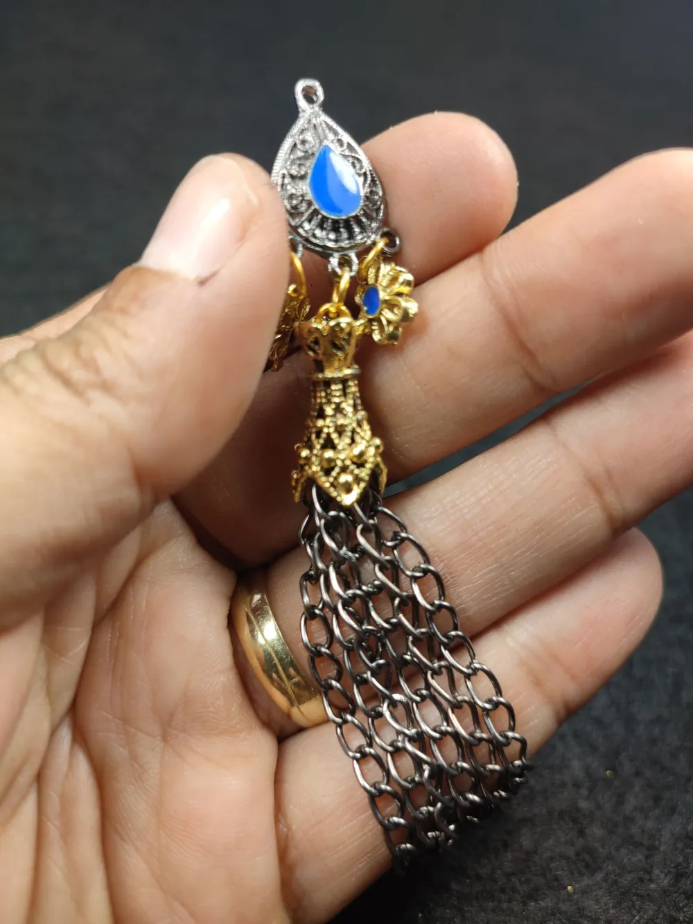 Alman Gümüş Püskül küçük resim 3