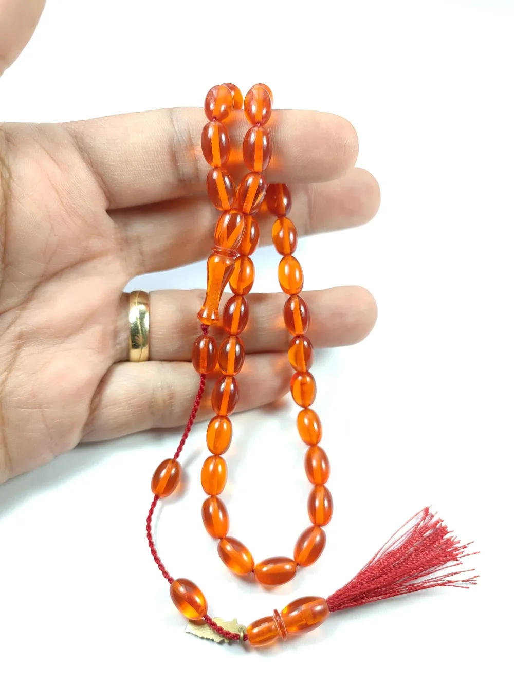 Ebu Zeyn Usta İşi̇ İmzalı Mühürlü Zar Kehri̇bar küçük resim 5