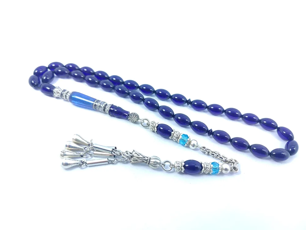 Şevket Alkan Usta Eseri̇ Gümüş Nakkaş İşlemeli̇ Zar  Kehri̇bar