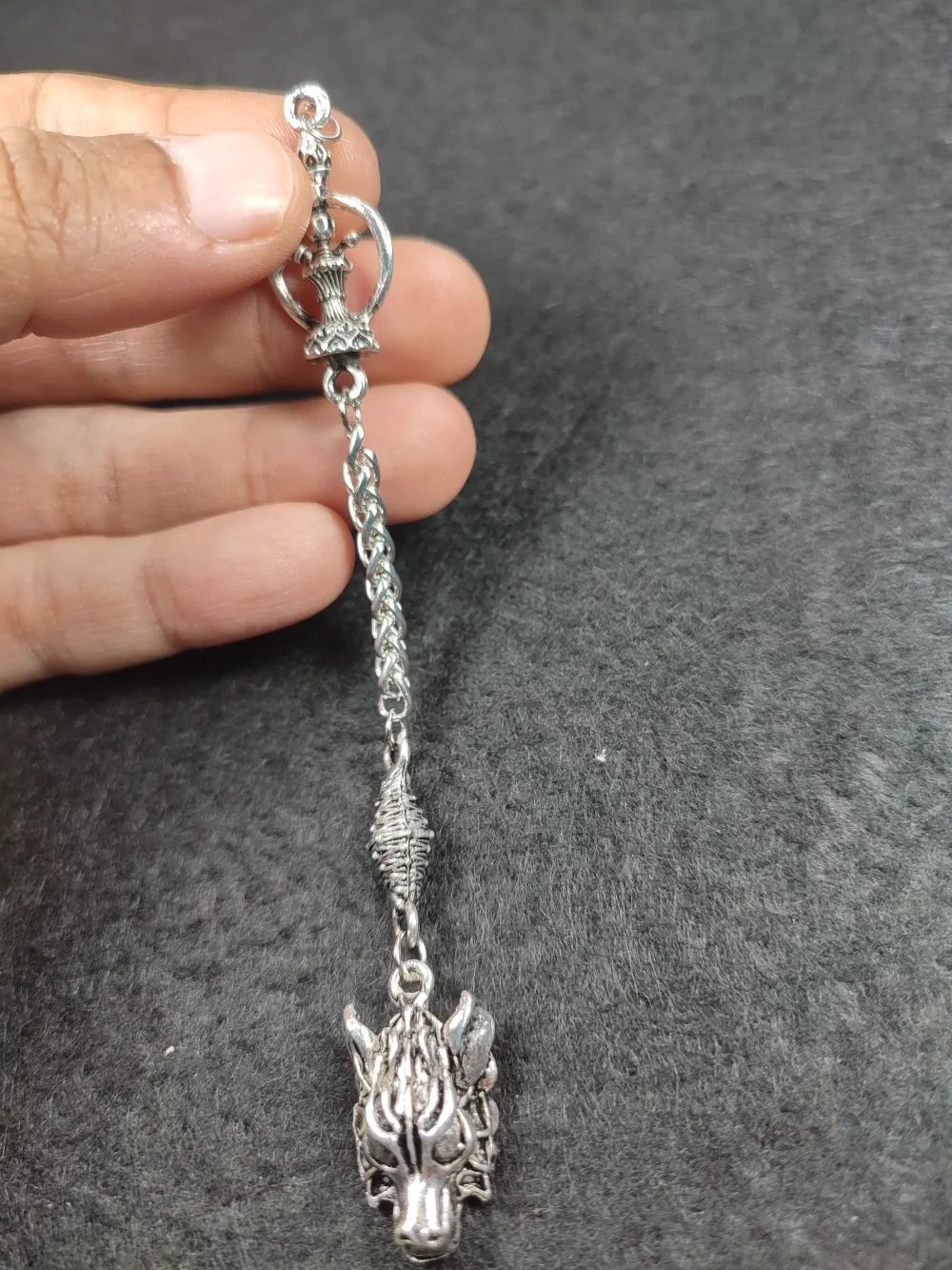 Usta İşçi̇li̇kli̇ 0.5 Mi̇kron 925 Ayar Gümüş Kaplama Tesbi̇h Püskülü