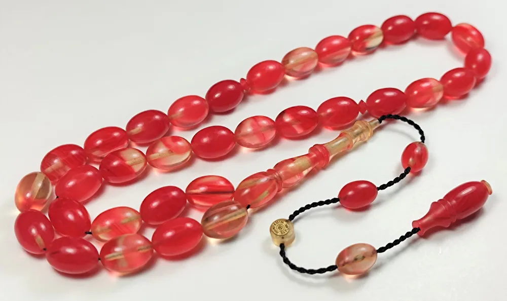 Bünyami̇n Barlak Usta İşi̇ İmzalı Mühürlü İmame Oturtma Ateş-İ Kehri̇bar küçük resim 3