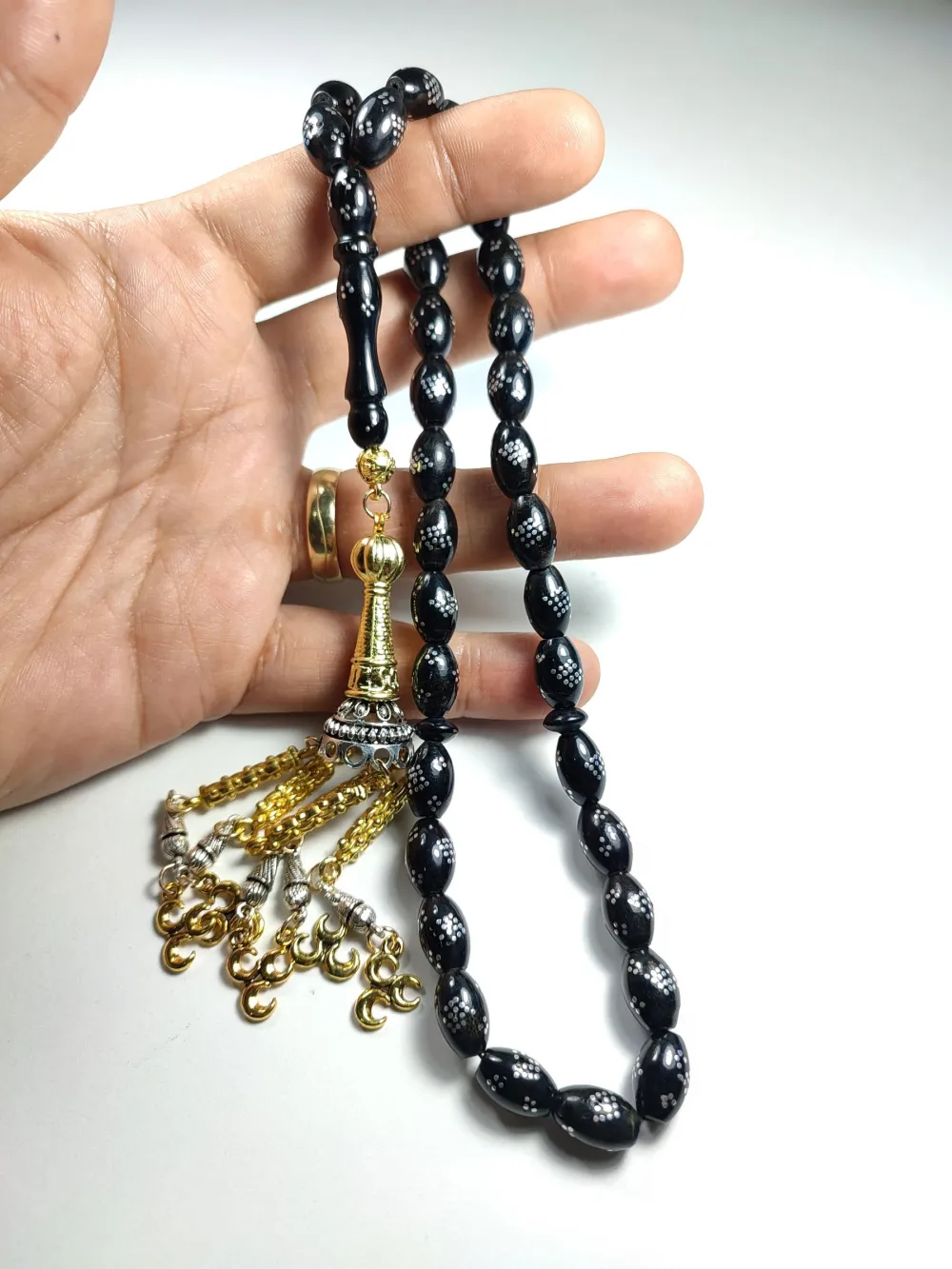 Alman Gümüş Püküllü Gümüş Çakımlı Yusur (Deni̇z Mercanı) küçük resim 5