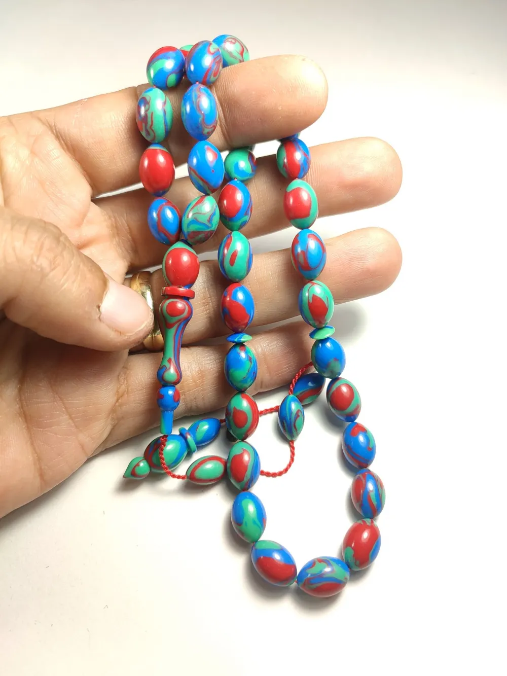 Fati̇h Erbabacan Usta İşi̇ İmzalı Mühürlü Kertenkele  Model Ari̇zona Fi̇ruze küçük resim 4