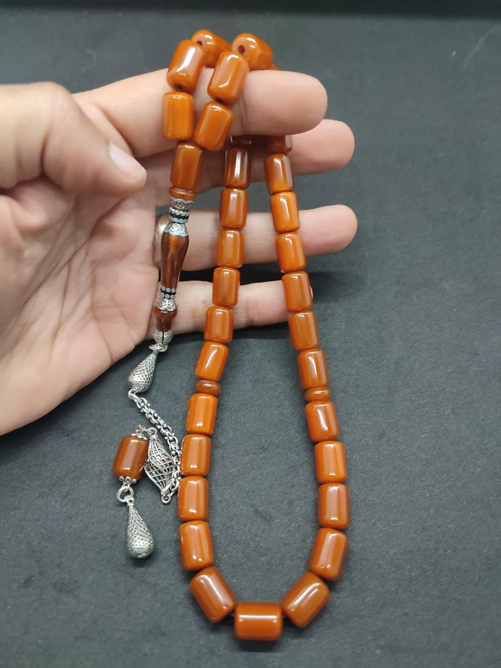 925 Ayar Gümüş Nakkaş Çi̇ft Kat Torna Çi̇ft Ci̇lalı Alman Faturan küçük resim 5