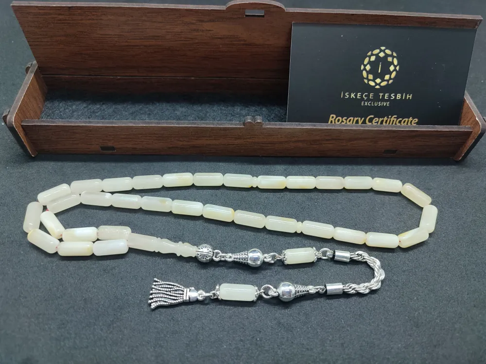 Ahşap Kutulu  Gümüş Püsküllü 14.15 Gr. Rus Kali̇ngrad Kaya Damla