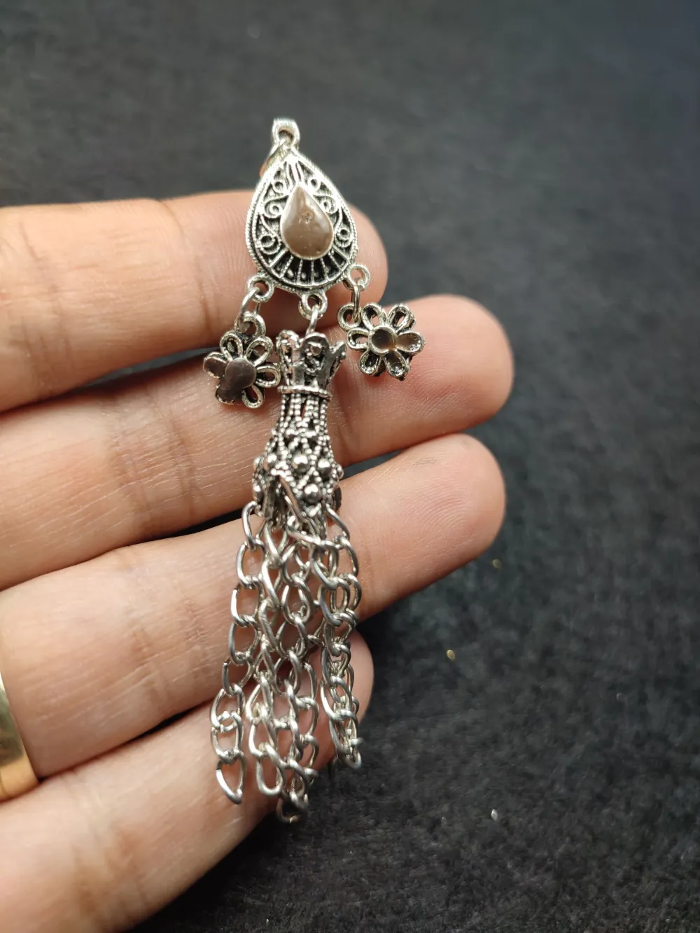 Alman Gümüş Püskül küçük resim 3