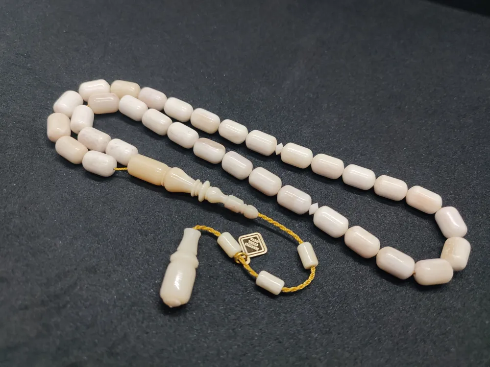 Başka Yerde Yok!!!İskeçeli̇ Cemi̇l Usta Eseri̇ 39.05 Gr. Zürafa Kemi̇ği̇ küçük resim 2