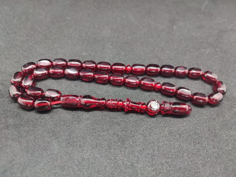 İsa Balkaya Usta Eseri̇ Şenalp Model Faseta Kesi̇m  Eski̇ Usul Ateş-İ Kehri̇bar küçük resim 2