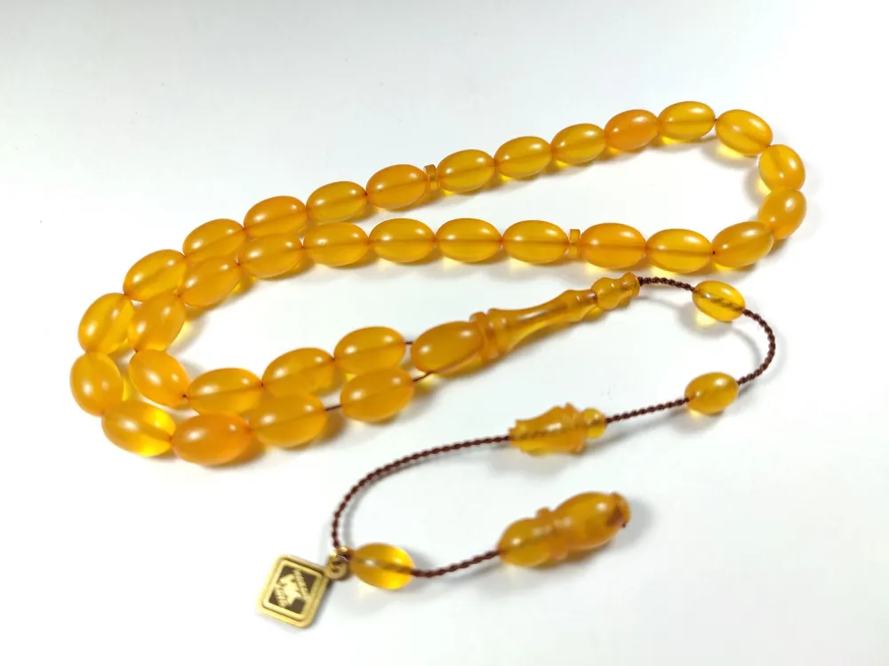 Hakan Kaya Usta İşi̇ İmzalı Kalem Oyma Alman Zar Kehri̇bar küçük resim 3