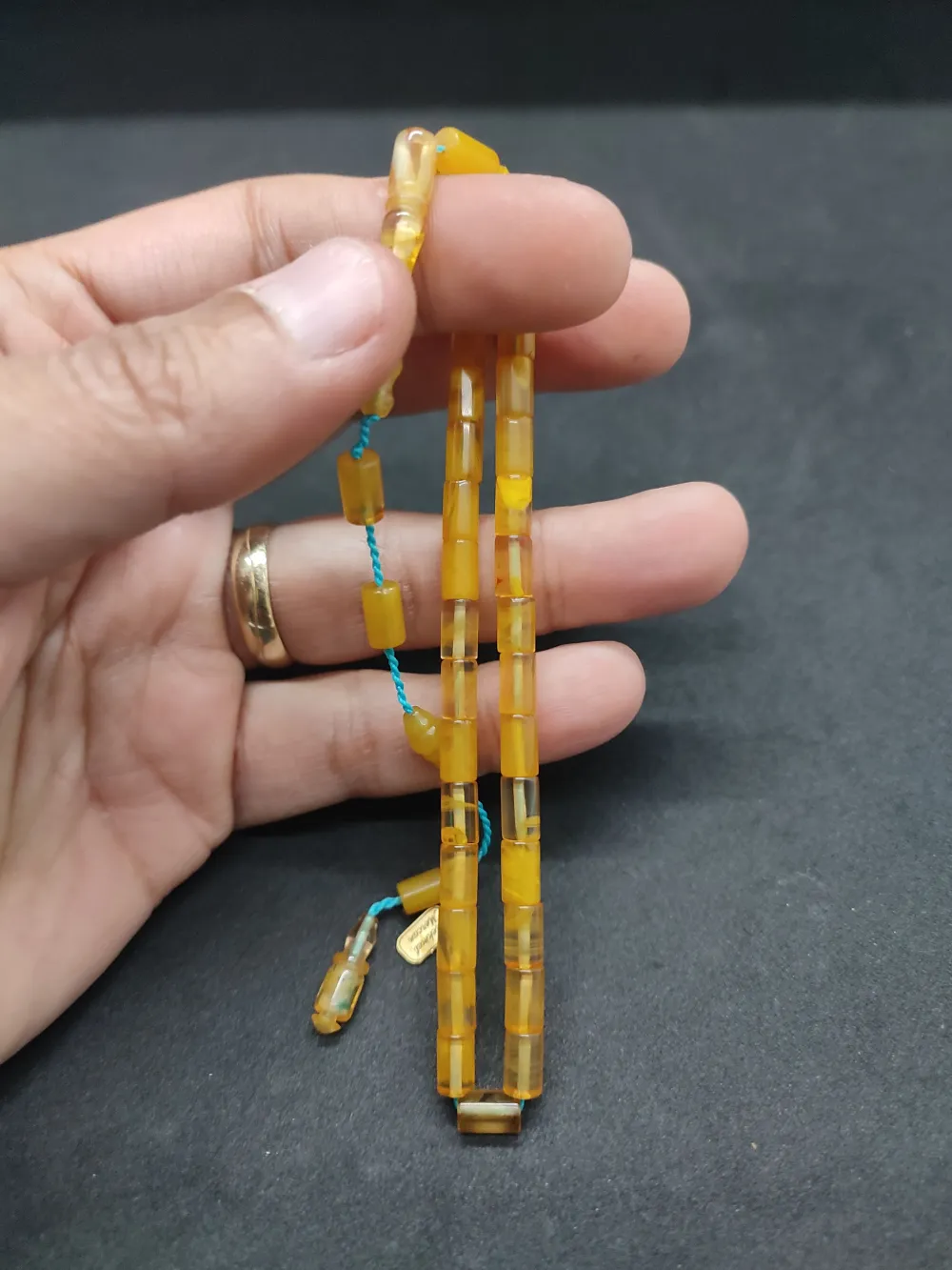 Mehmet Mercan Usta Eseri̇ Bi̇lek Boy Ok Gi̇bi̇ Kesme Sıkma Kehri̇bar küçük resim 4