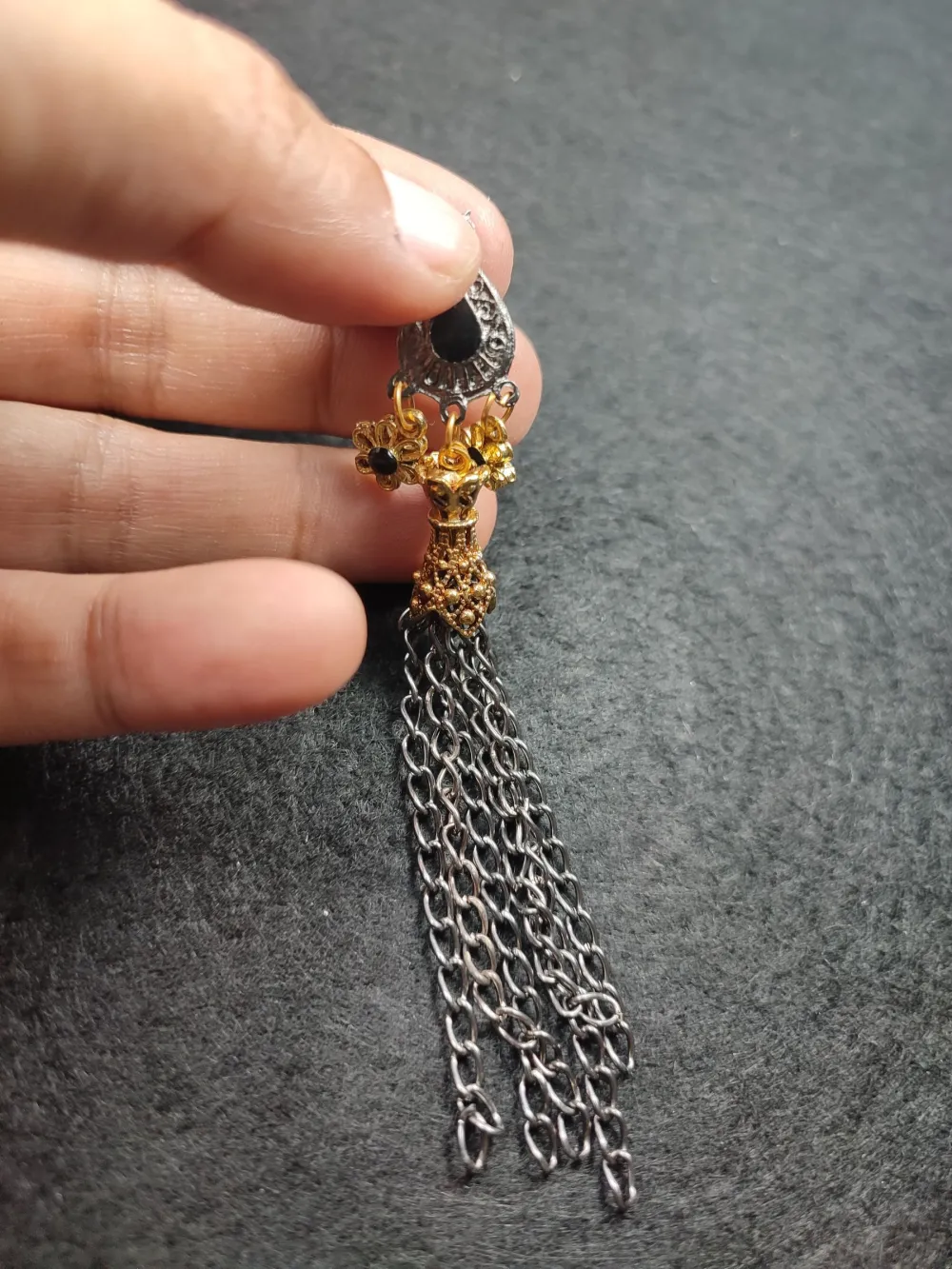 Alman Gümüş Püskül küçük resim 3