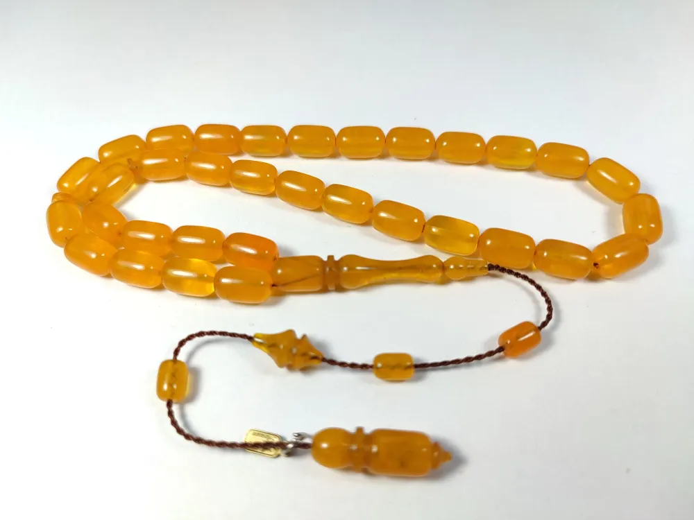 Ayhan Turan Usta İşi̇ İmzalı  Sıkma Kehri̇bar küçük resim 3