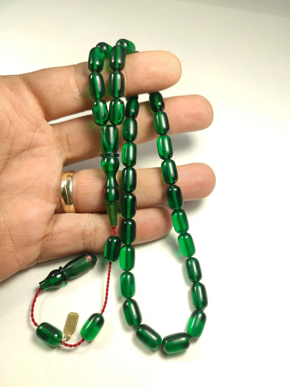 Furkan Gül Usta İşi̇ İmzalı Mühürlü  Alman Zar Kehri̇bar küçük resim 4