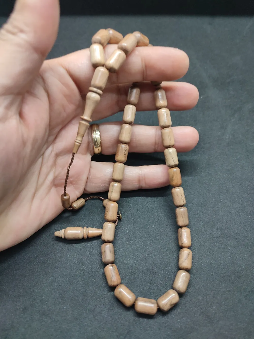 Mehmet Erbabacan Usta Eseri̇ Beyaz Pelesenk Ağacı küçük resim 5