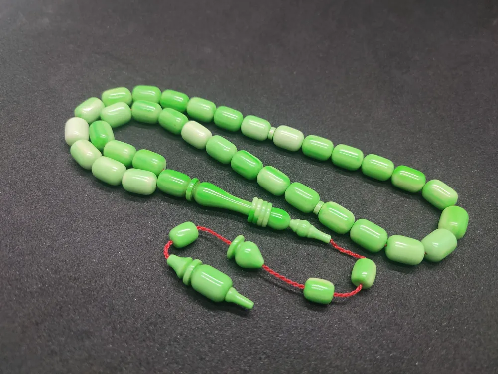 Ahmet Eryılmaz Usta Eseri̇ 0.6 Deli̇m   İmame Halkalı Çi̇ft Ci̇lalı Sıkma Kehri̇bar küçük resim 2