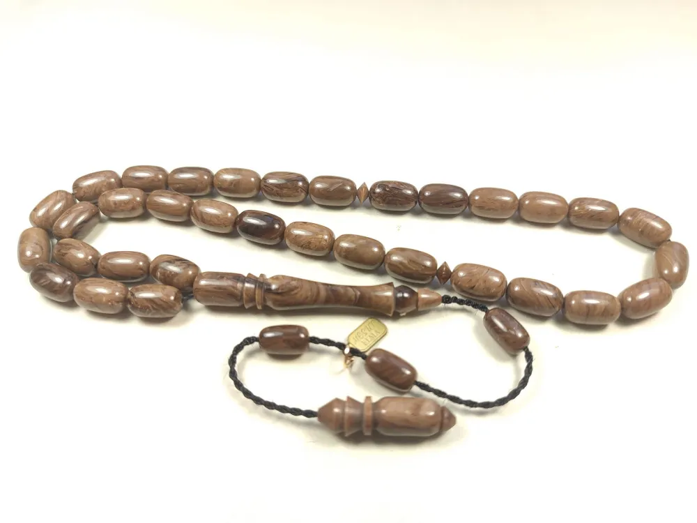 Mesut Elma Usta Eseri̇ İmzalı Kondüsyon Hari̇kası Sıkma Kehri̇bar küçük resim 3