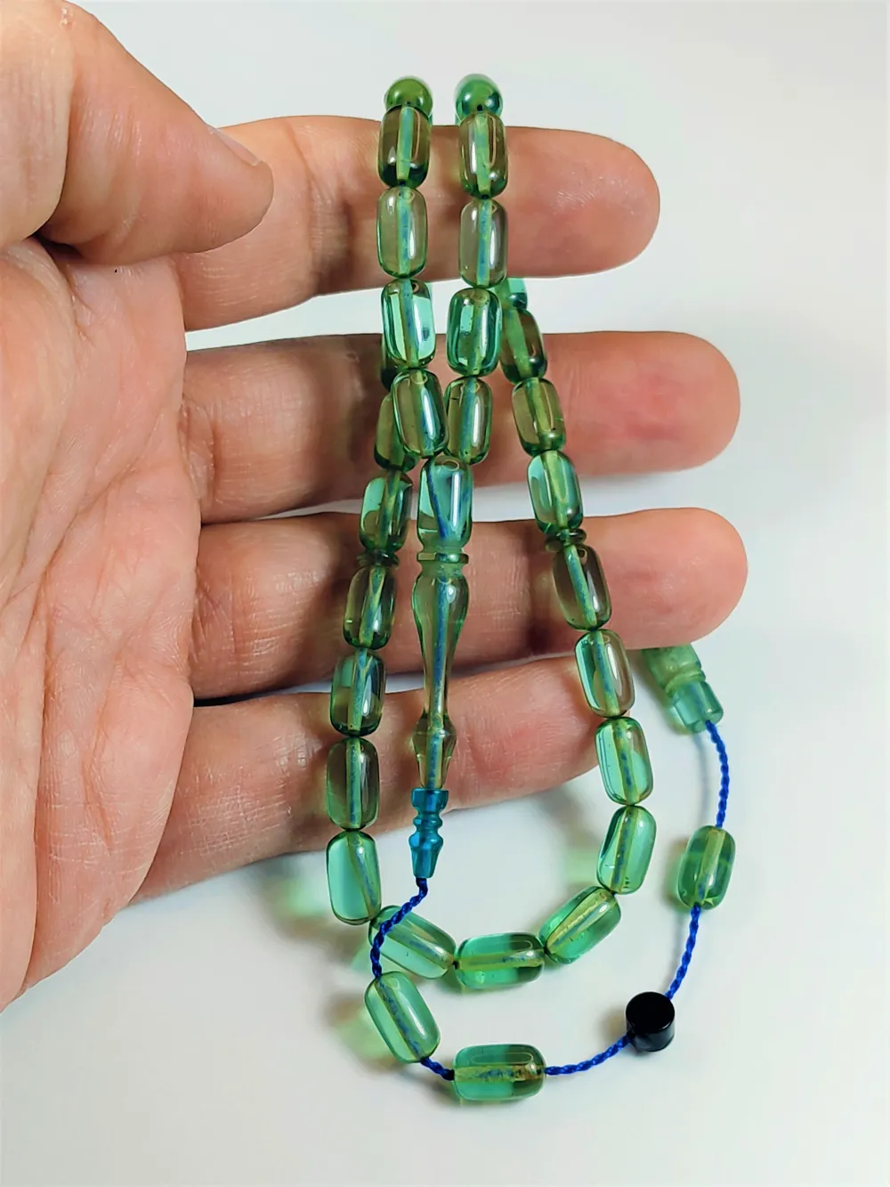 Mehmet Sancaktar Usta İşi̇ İmzalı Mühürlü İmame Oturtma   Zar Kehri̇bar küçük resim 5