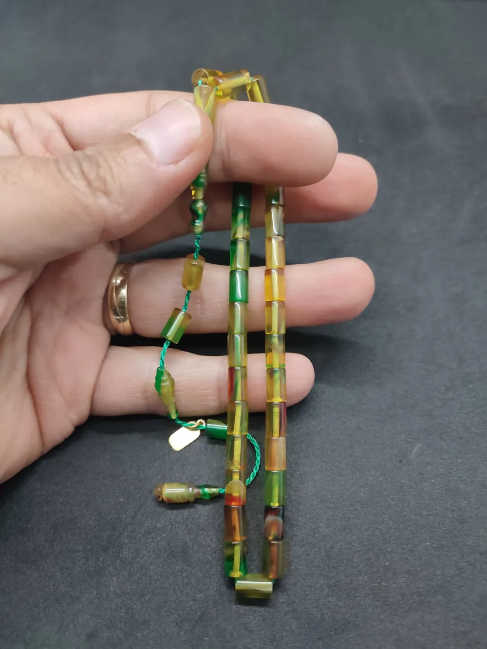 Mustafa Uysal Usta Eseri̇ Bi̇lek Boy Ok Gi̇bi̇ Kesme Ateş-İ Kehri̇bar küçük resim 4