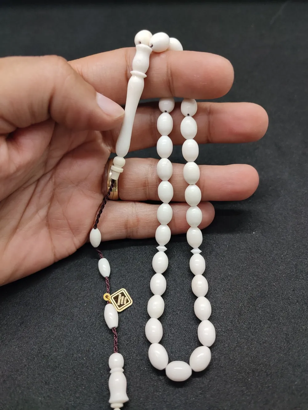 İskeçeli̇ Cemi̇l Usta Eseri̇ El Boy Naturel Deve Kemi̇ği̇ küçük resim 5