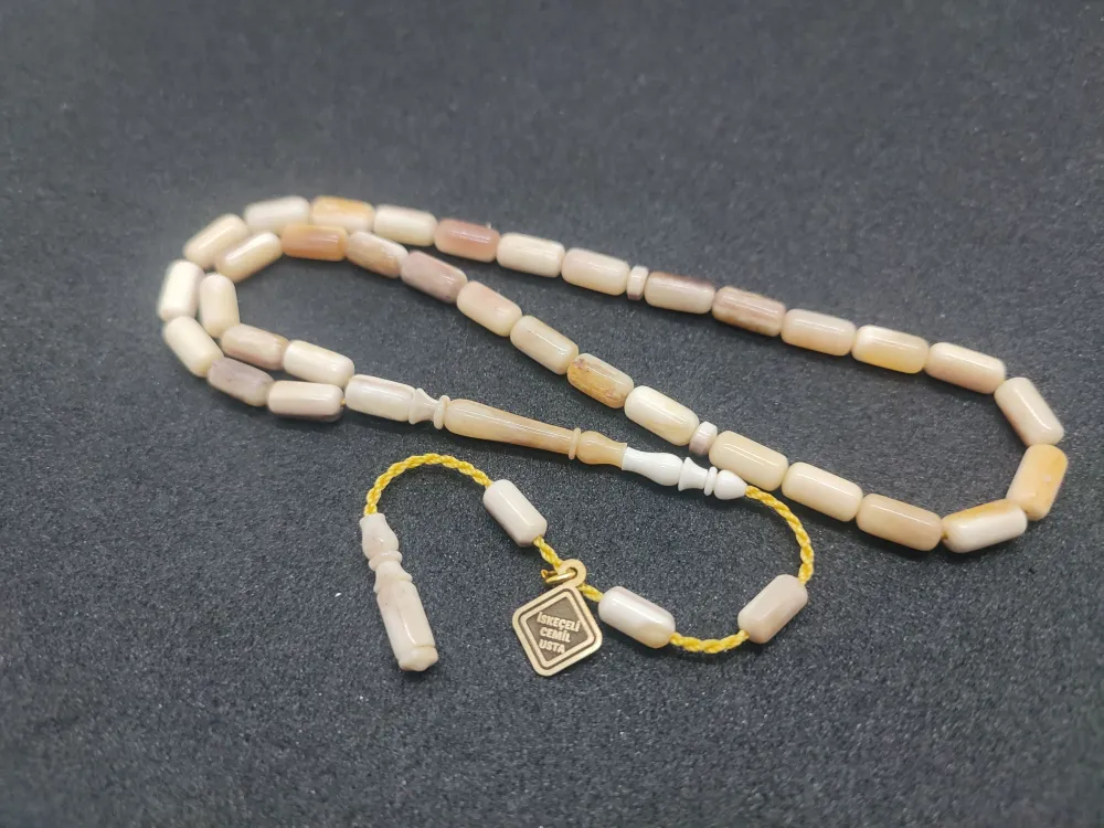 İskeçeli̇ Cemi̇l Usta İşi̇ 11.48 Gr Kendi̇ne Has Dokusu Ve Kokulu Deve Kuşu Kemi̇ği̇ küçük resim 2