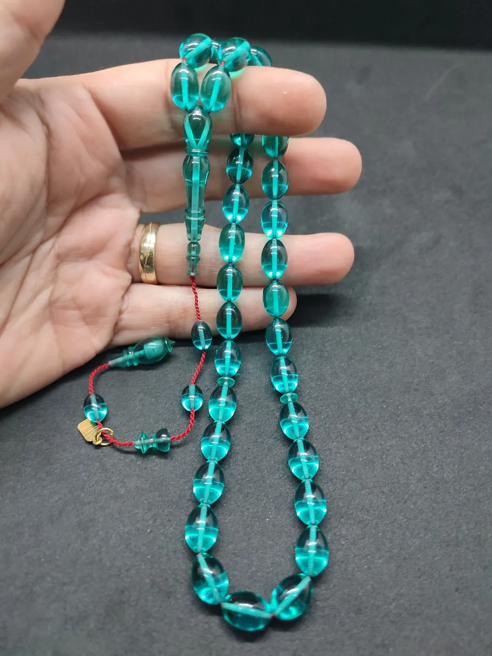 Mehmet Mercan Usta Eseri̇ Çi̇ft Kat Ci̇lalı Alman Zar Kehri̇bar küçük resim 5